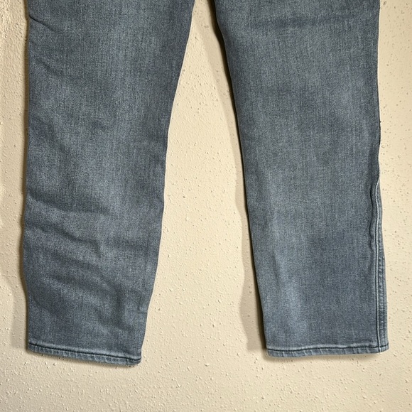 GAP Vintage Slim Mid Rise Gray Denim Jeans Straight Slim Leg Size 6 R 28 - Picture 13 of 15